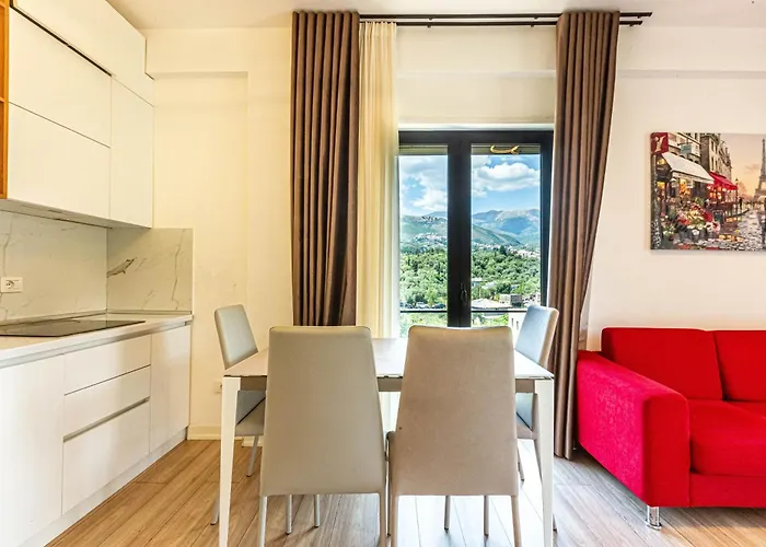 Apartamento Ama's 1br Ap 4 - Parking, Kitchen & Balcony Himarë
